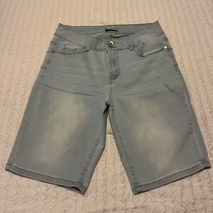 Women's Light Blue Denim Shorts